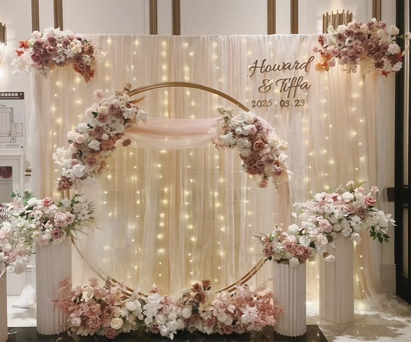 婚禮舞台花藝設計
