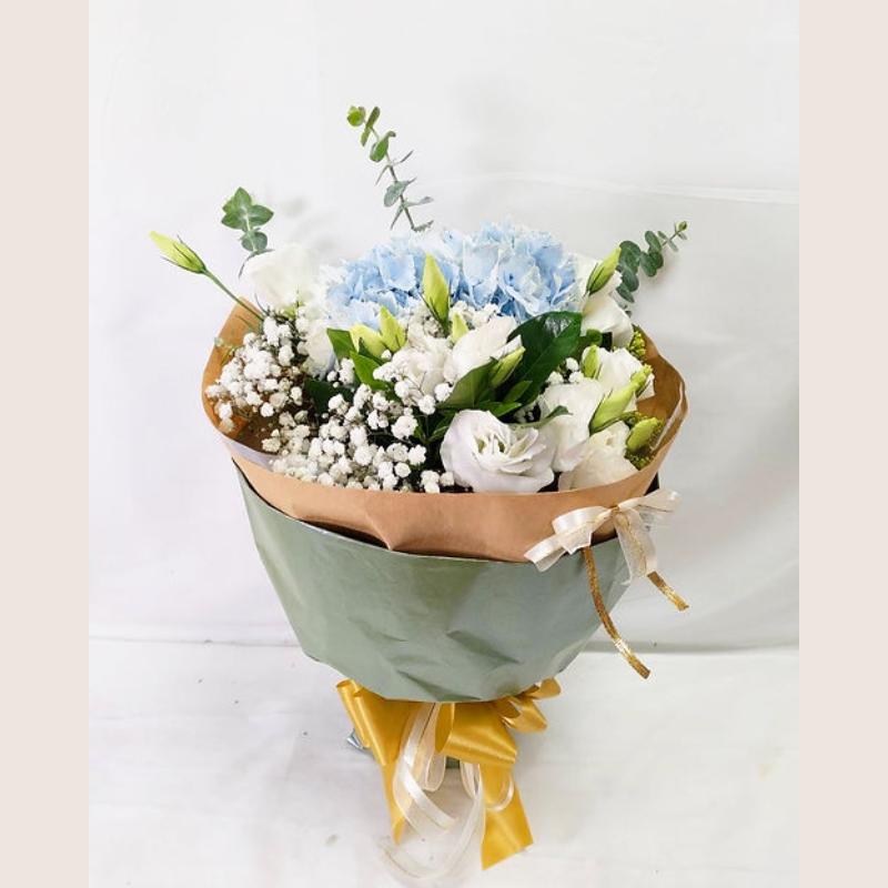 The Flower鮮花花禮 繡球與桔梗