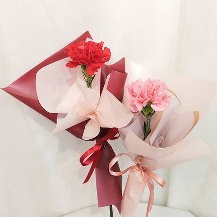 The Flower單支康乃馨 韓式包裝 母親節花禮訂製